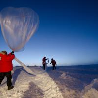 Researchers launch a a lightweight, balloon-borne instrument to collect data. "To keep advancing, we need scientists who can determine what data we need, collect that data, and solve problems," Bracco says. (NOAA) Researchers launch a a lightweight, balloon-borne instrument to collect data. "To keep advancing, we need scientists who can determine what data we need, collect that data, and solve problems," Bracco says. (NOAA)